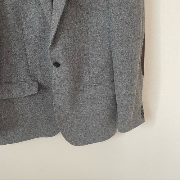 J. Crew Men’s Ludlow Grey Yorkshire Tweed Blazer 40 Long - Picture 3 of 7